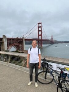 4 Jag under en cykeltur över Golden Gate